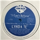 Lynda Te' - I Can't Believe
